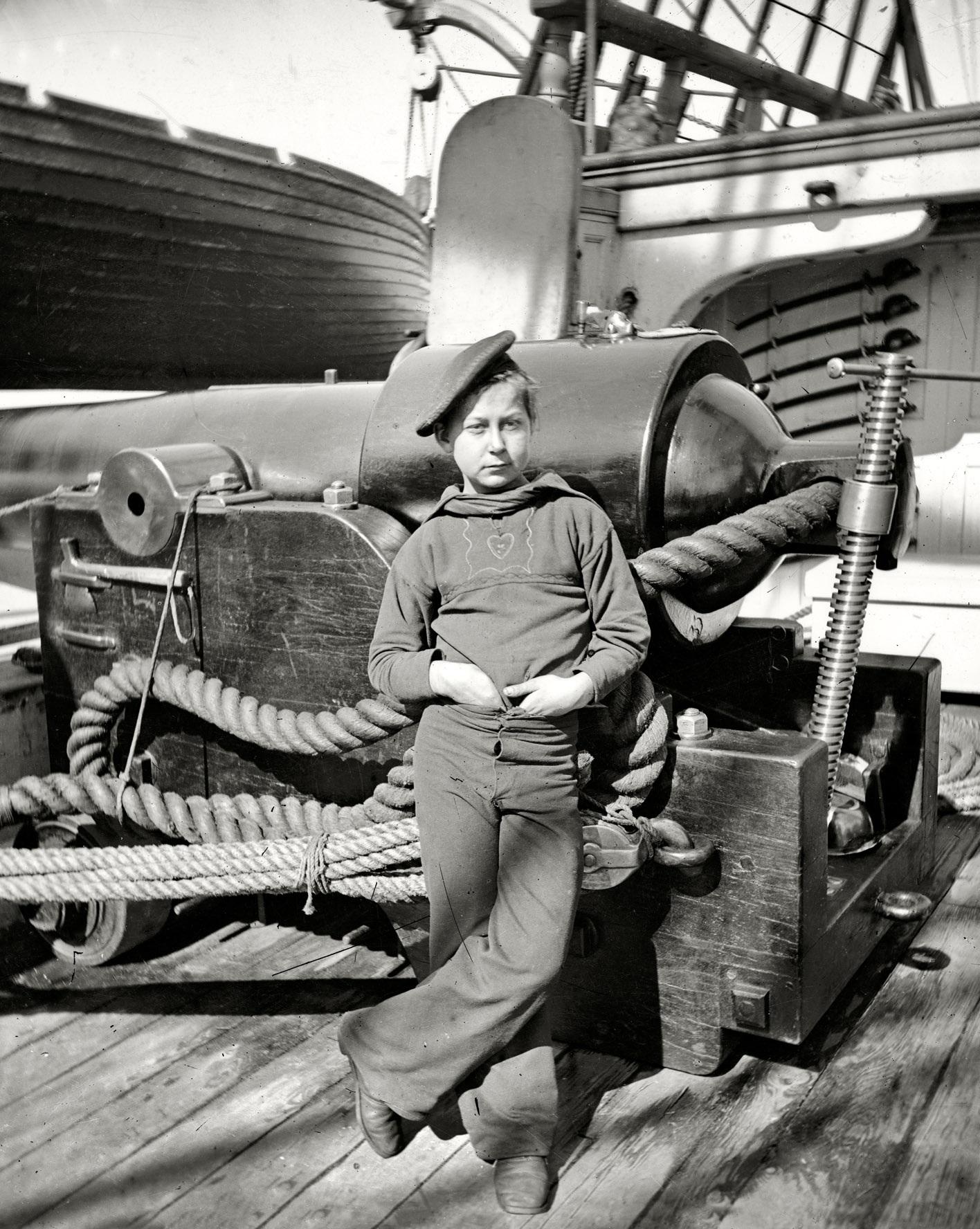 Young Warriors – US Civil War Child Sailor and Powder Monkey Aspinwall Fuller