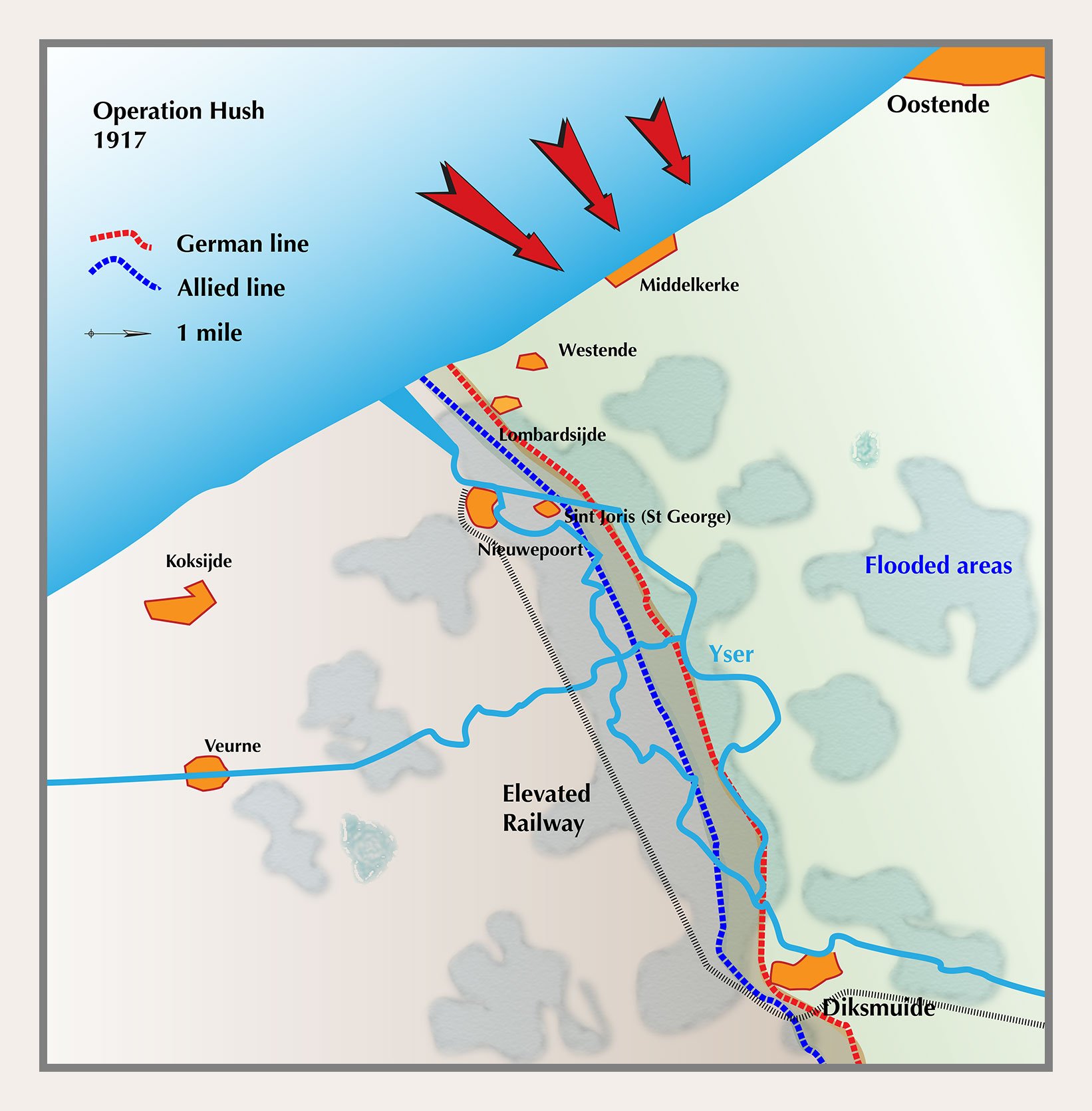 Operation Hush: The WWI Planned Amphibious Assault Behind Germany’s Western Front Trenches