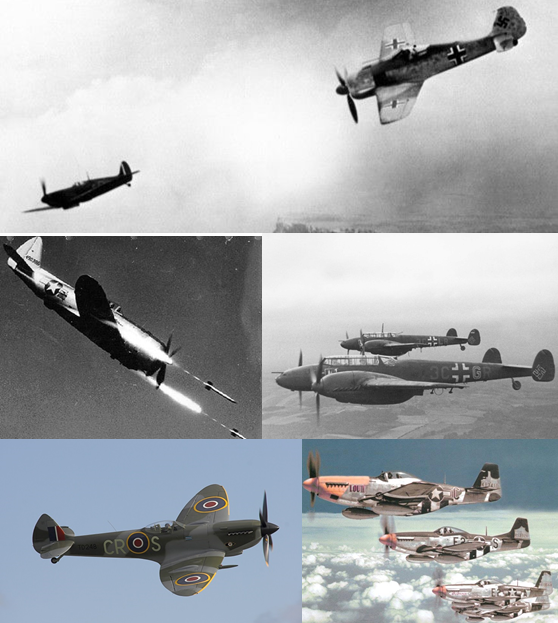 WWII fighters