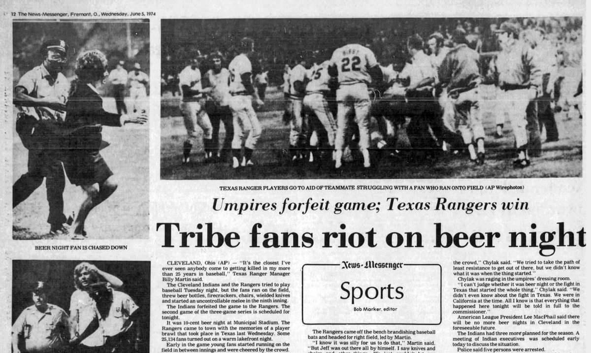 Ten Cent Beer Night Riot: The Worst Promotion in American Sports History