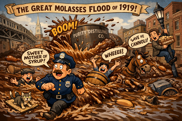 The Great Molasses Flood: When Boston Was Engulfed in a Sticky Tsunami